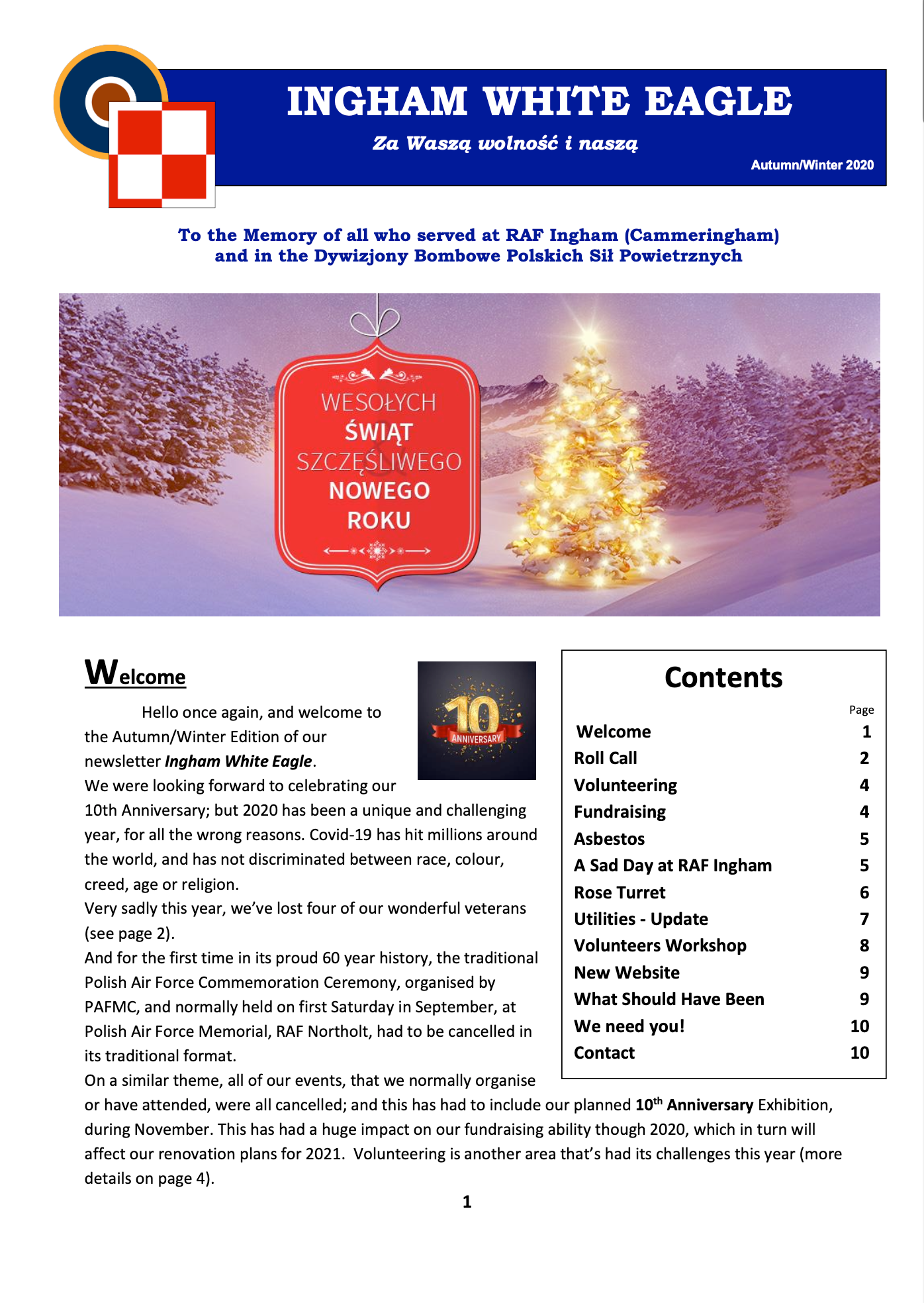 White Eagle Autumn/Winter 2020