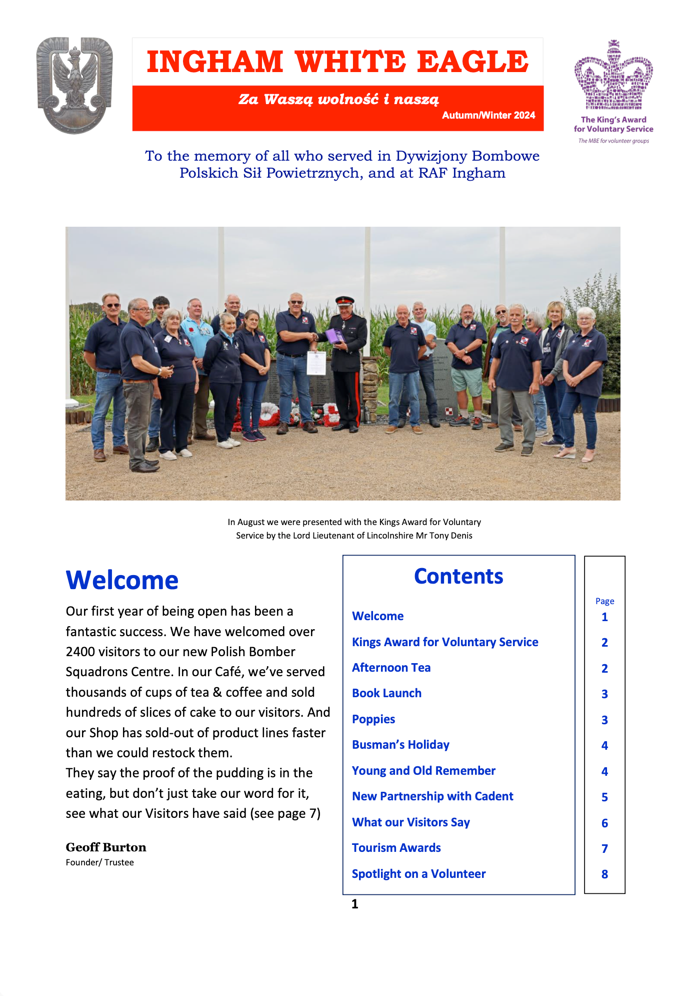 White Eagle Autumn/Winter 2024