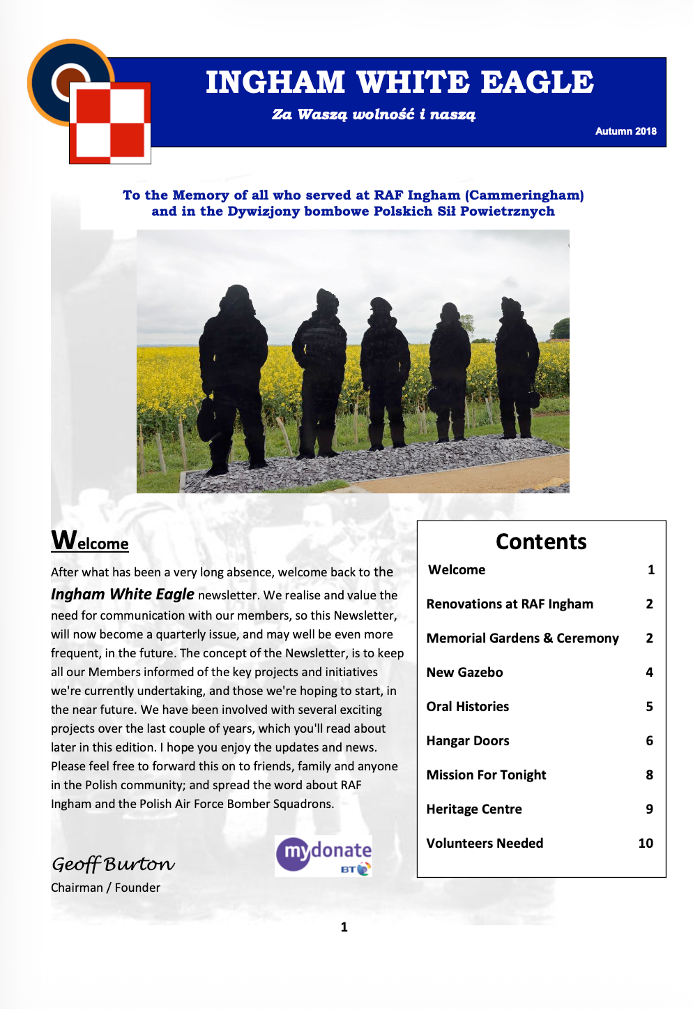 White Eagle Autumn 2018