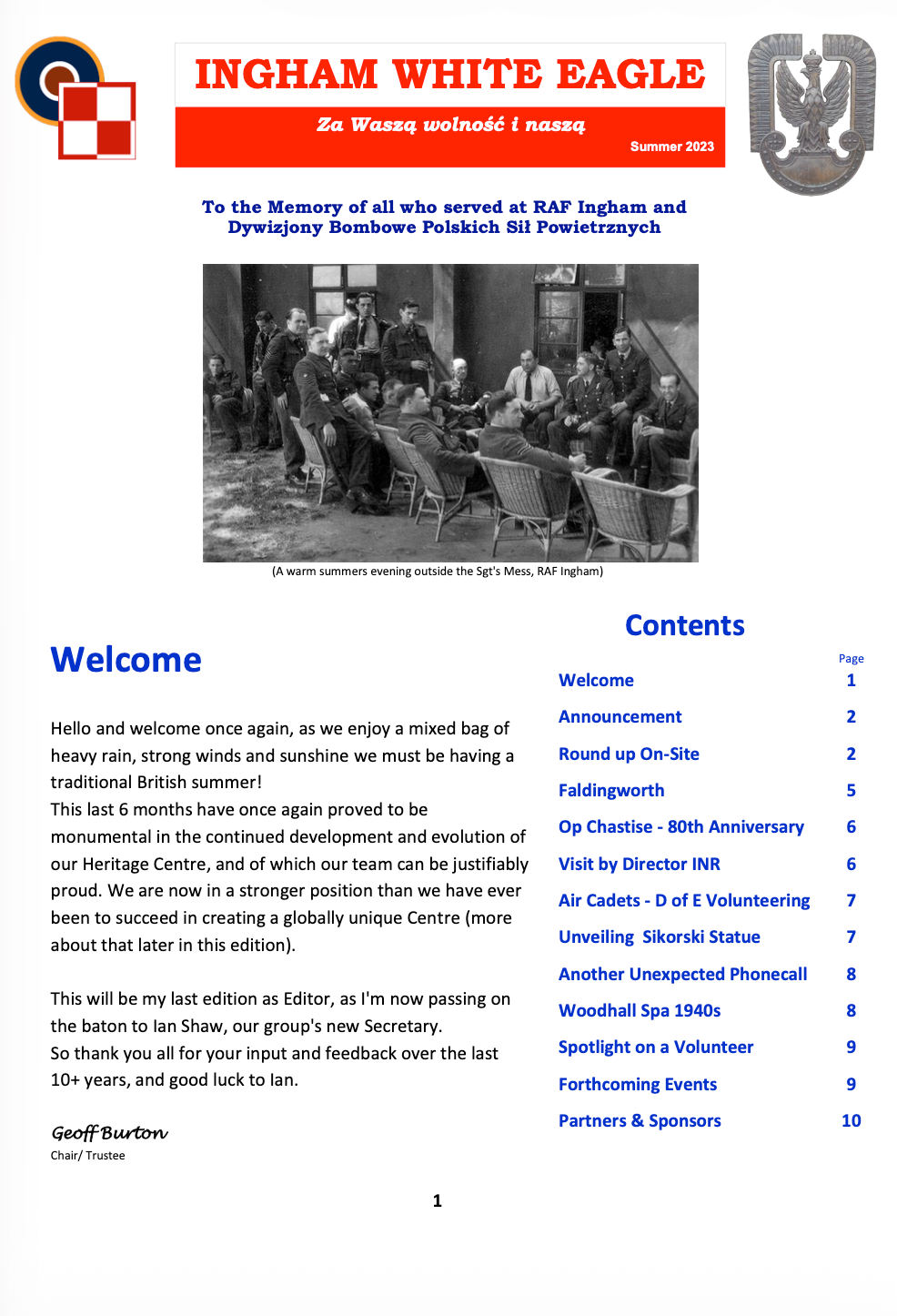 White Eagle Summer 2023