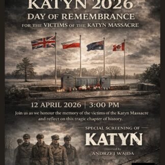 Katyń Memorial Day — RAF Ingham Heritage Centre - Saturday, 12 April 3:30 PM